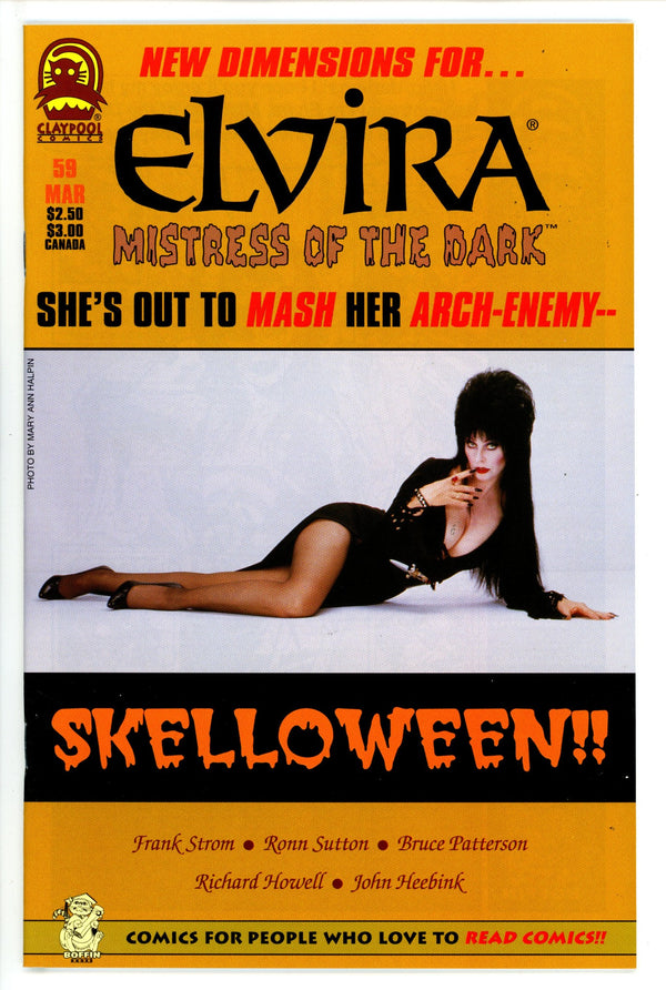 Elvira Mistress of the Dark 59 NM- (1998)