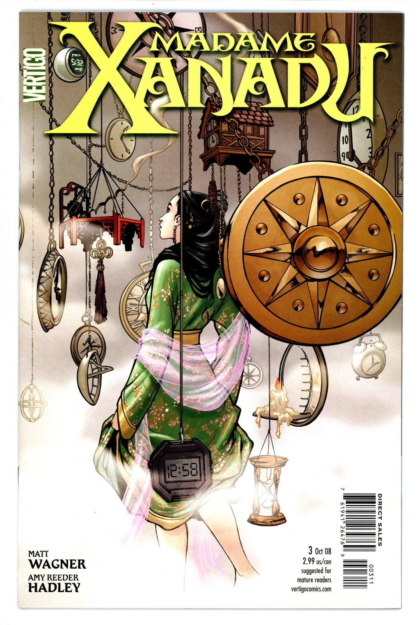 Madame Xanadu Vol 2 3 High Grade (2008) 