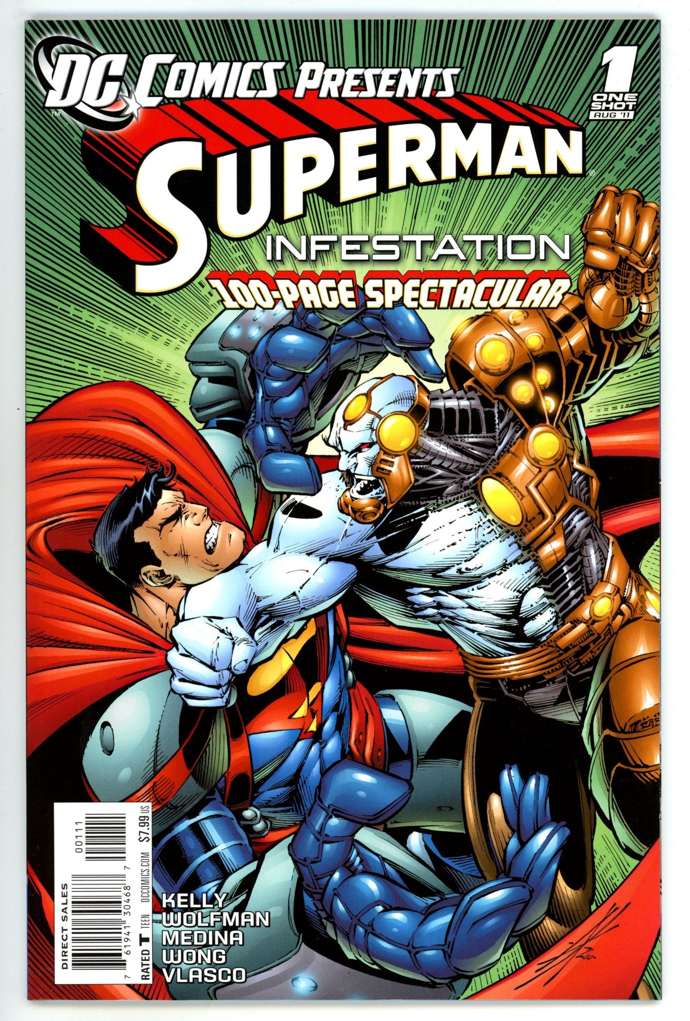 DC Comics Presents: Superman - Infestation 1 High Grade (2011) 