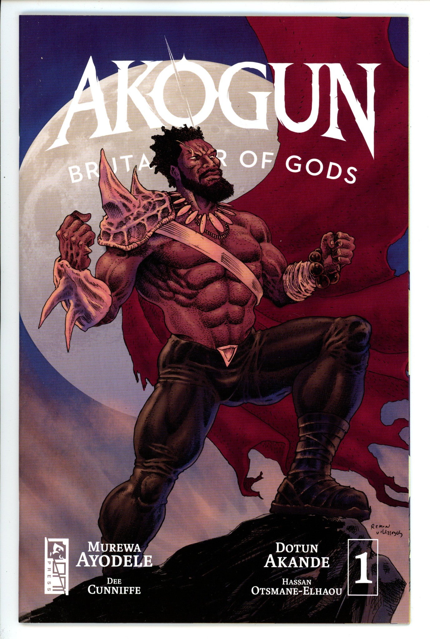 Akogun Brutalizer Of Gods 1 Villalobos Variant (2024)