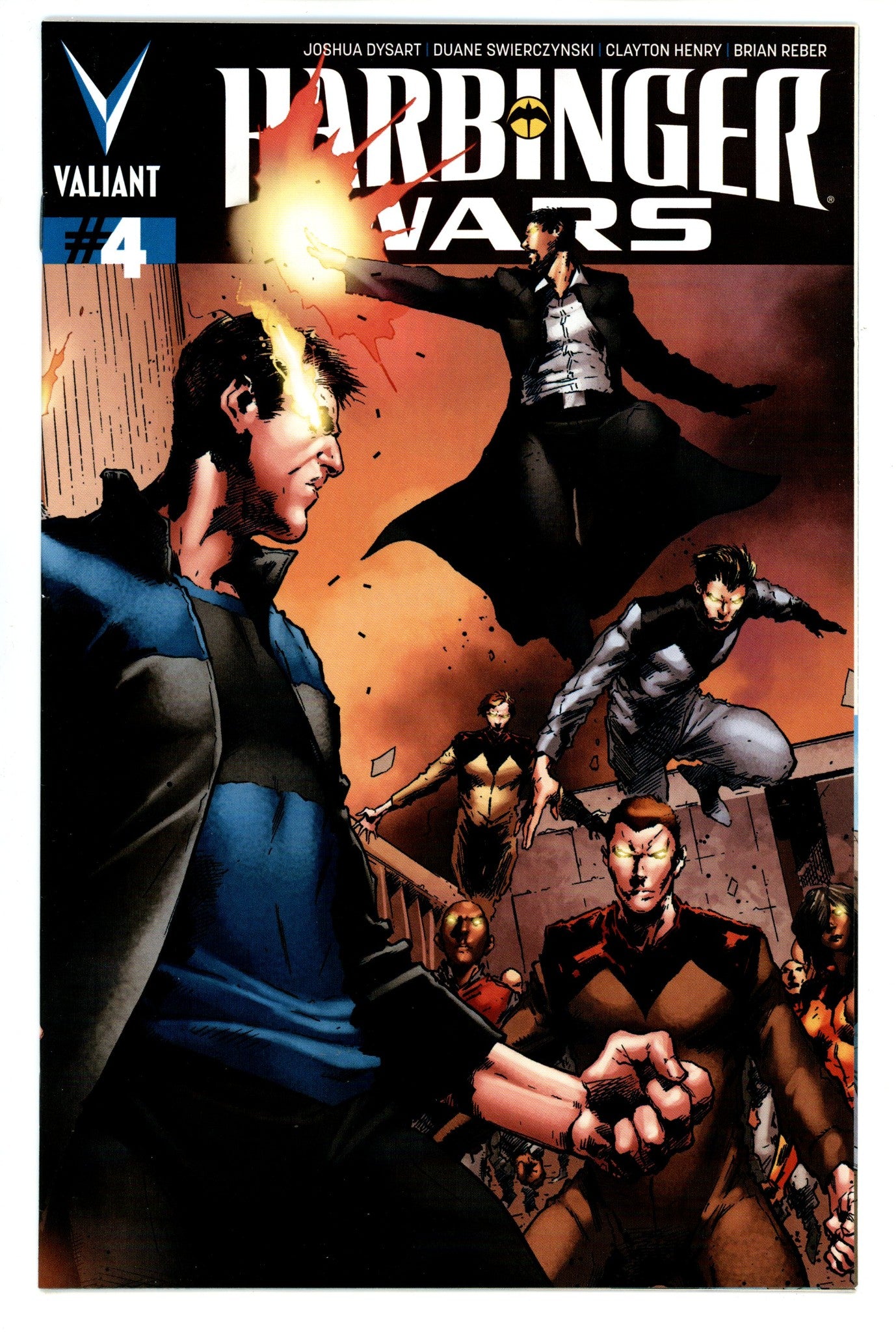 Harbinger Wars 4 High Grade (2013) Hairsine Variant 