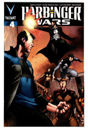 Harbinger Wars 4 High Grade (2013) Hairsine Variant