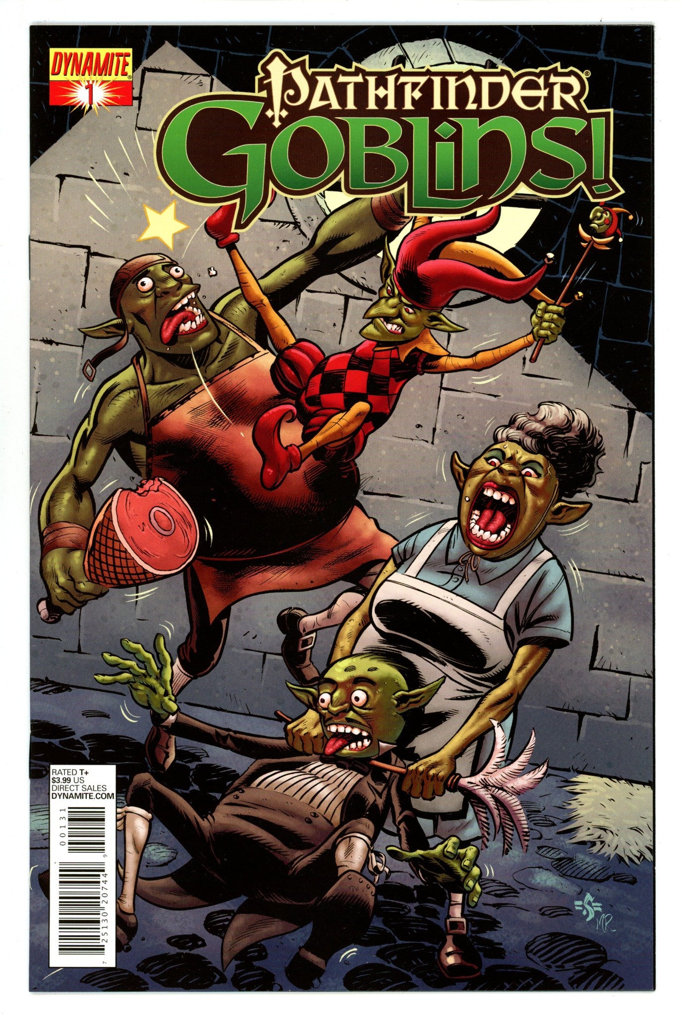 Pathfinder: Goblins! 1 High Grade (2013) White Variant 