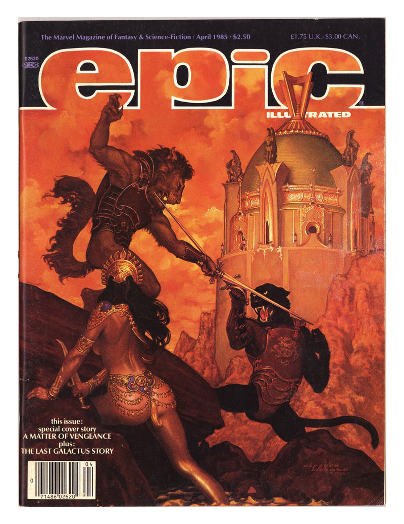 Epic Illustrated 29 Low Grade (1985) 