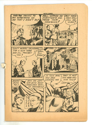 Active Comics  20  Missing Cover & 1st Wrap  (1944)  