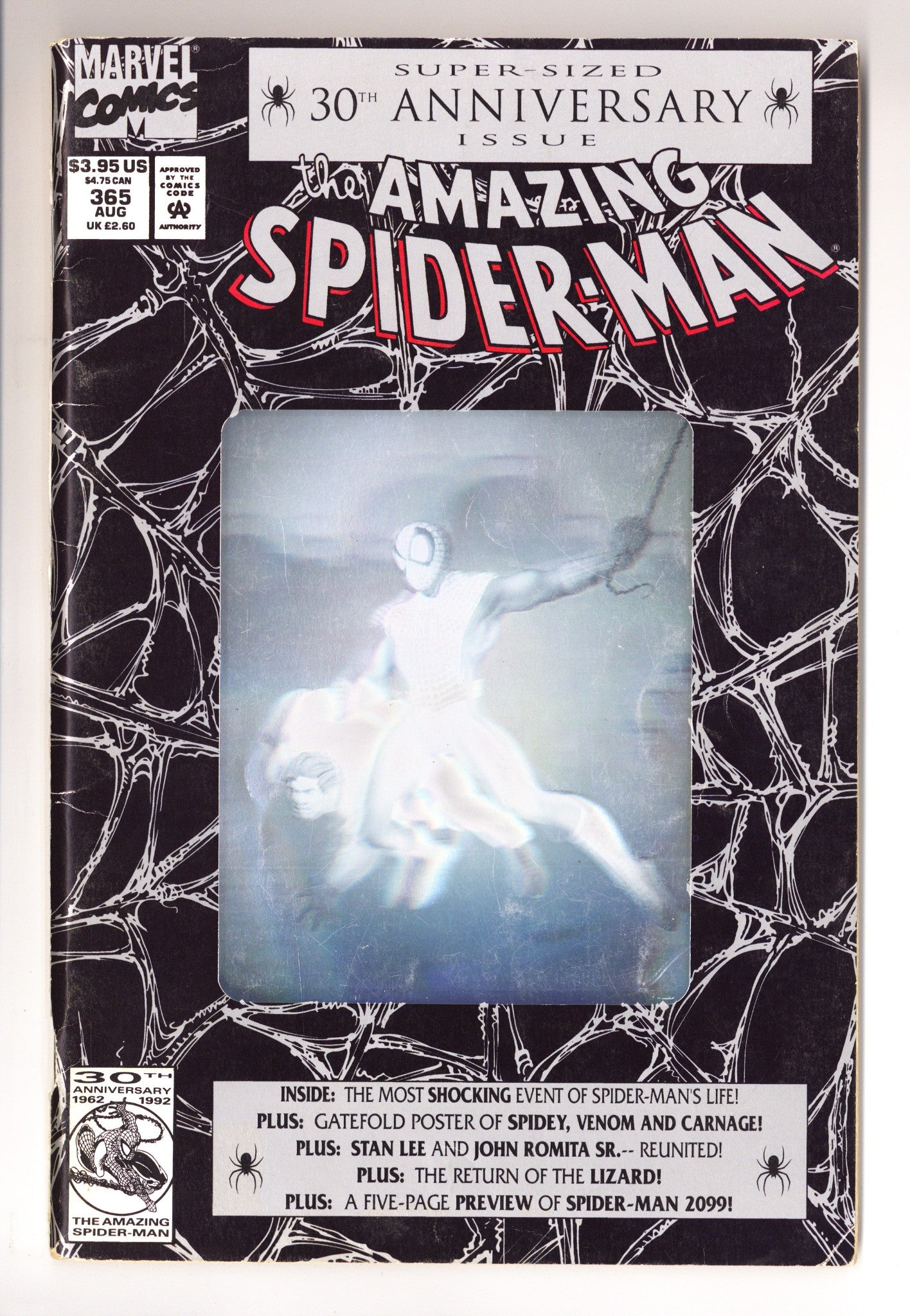 The Amazing Spider-Man Vol 1 365 VG- (3.5) (1992) 