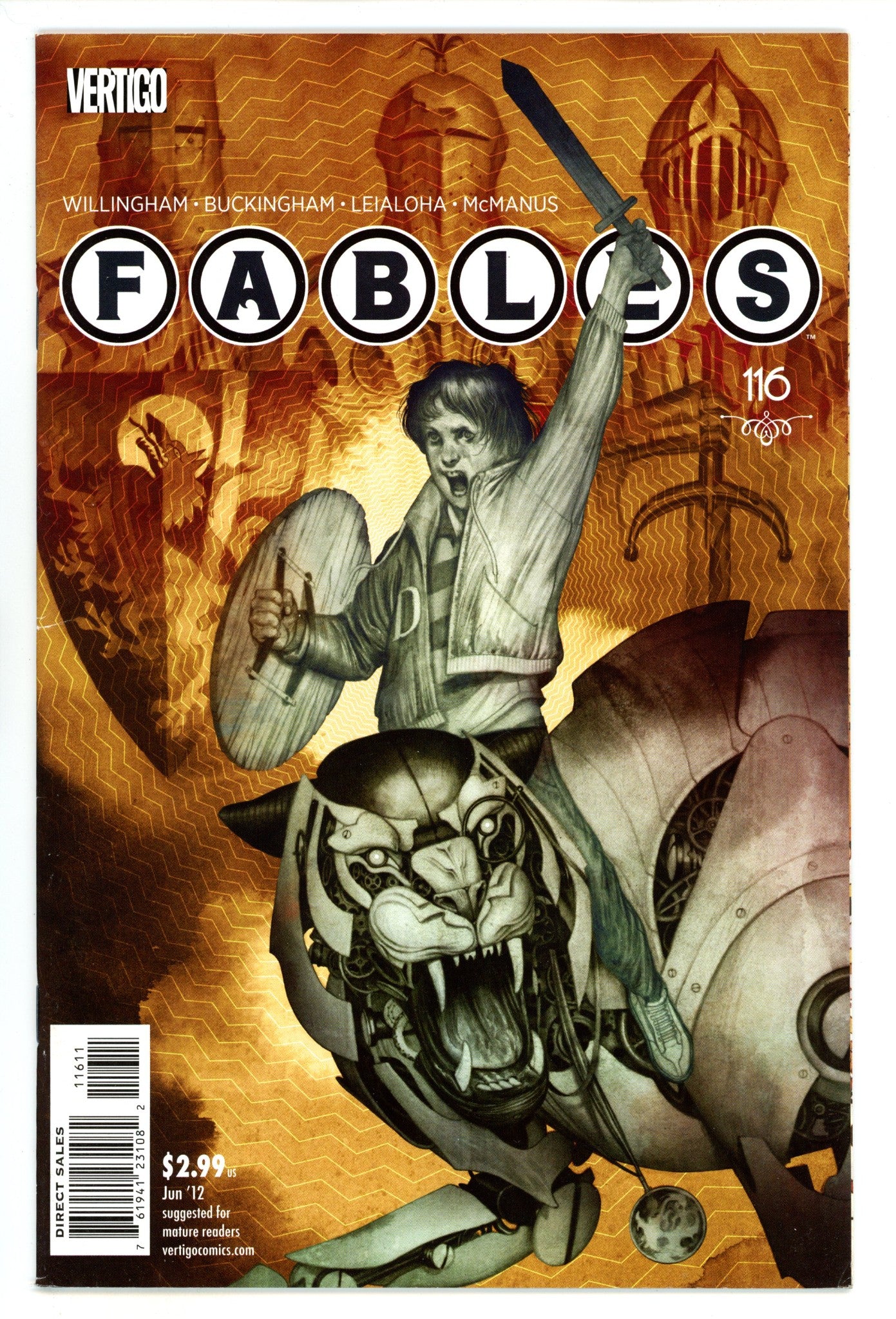 Fables 116 Mid Grade (2012) 