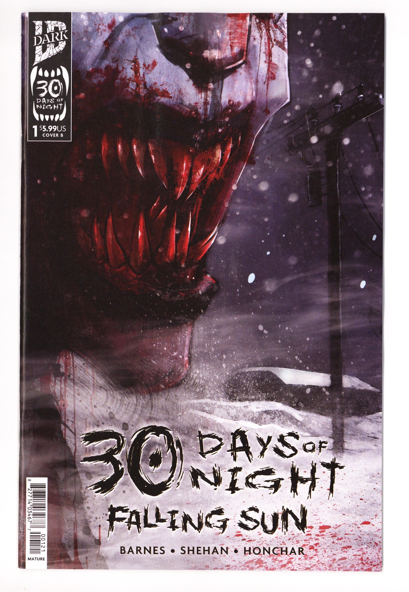 30 Days Of Night: Falling Sun  1 Worm  Variant   (2025)