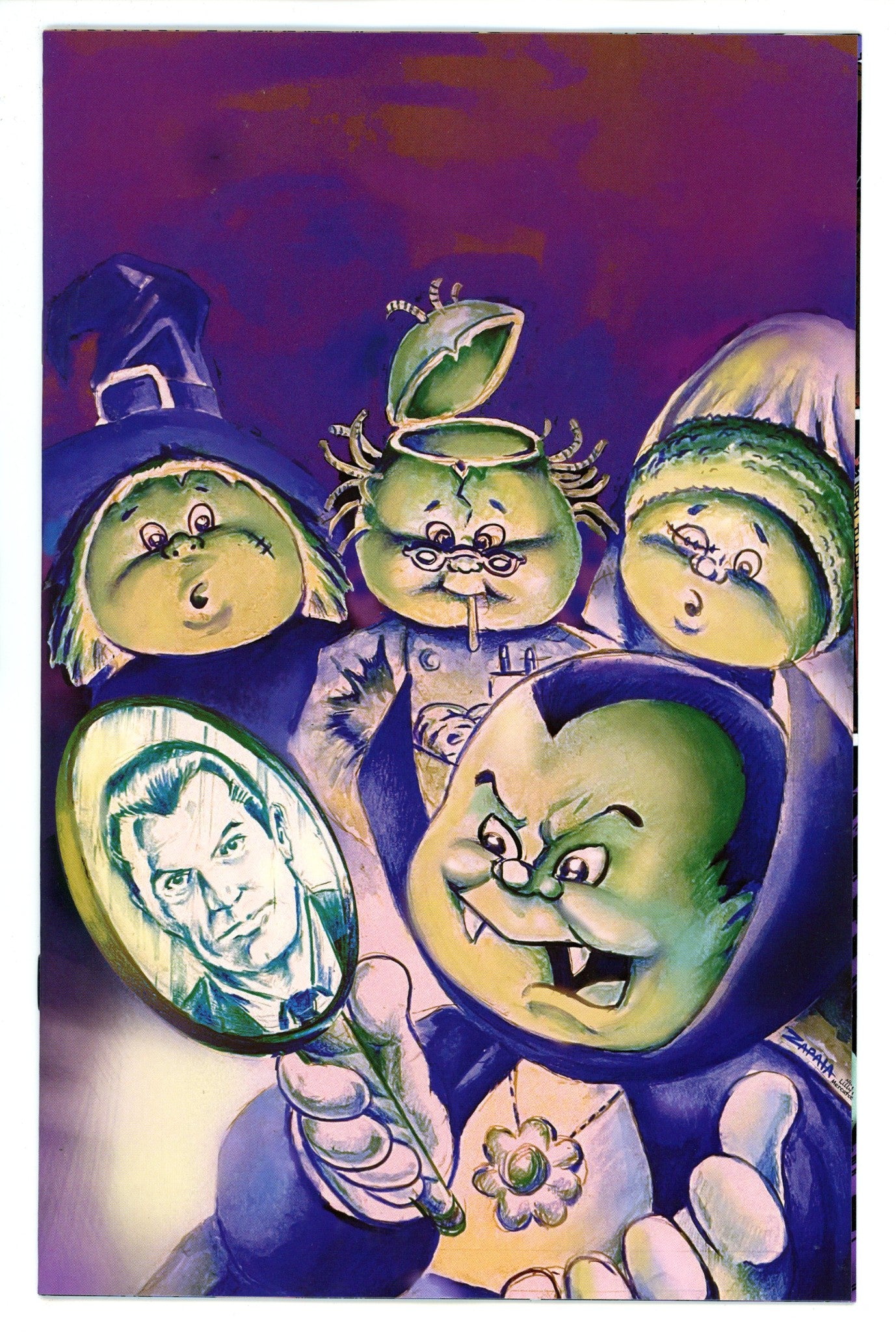 Garbage Pail Kids: Trashin' Through Time 3 High Grade (2023) Zapata Virgin Variant 