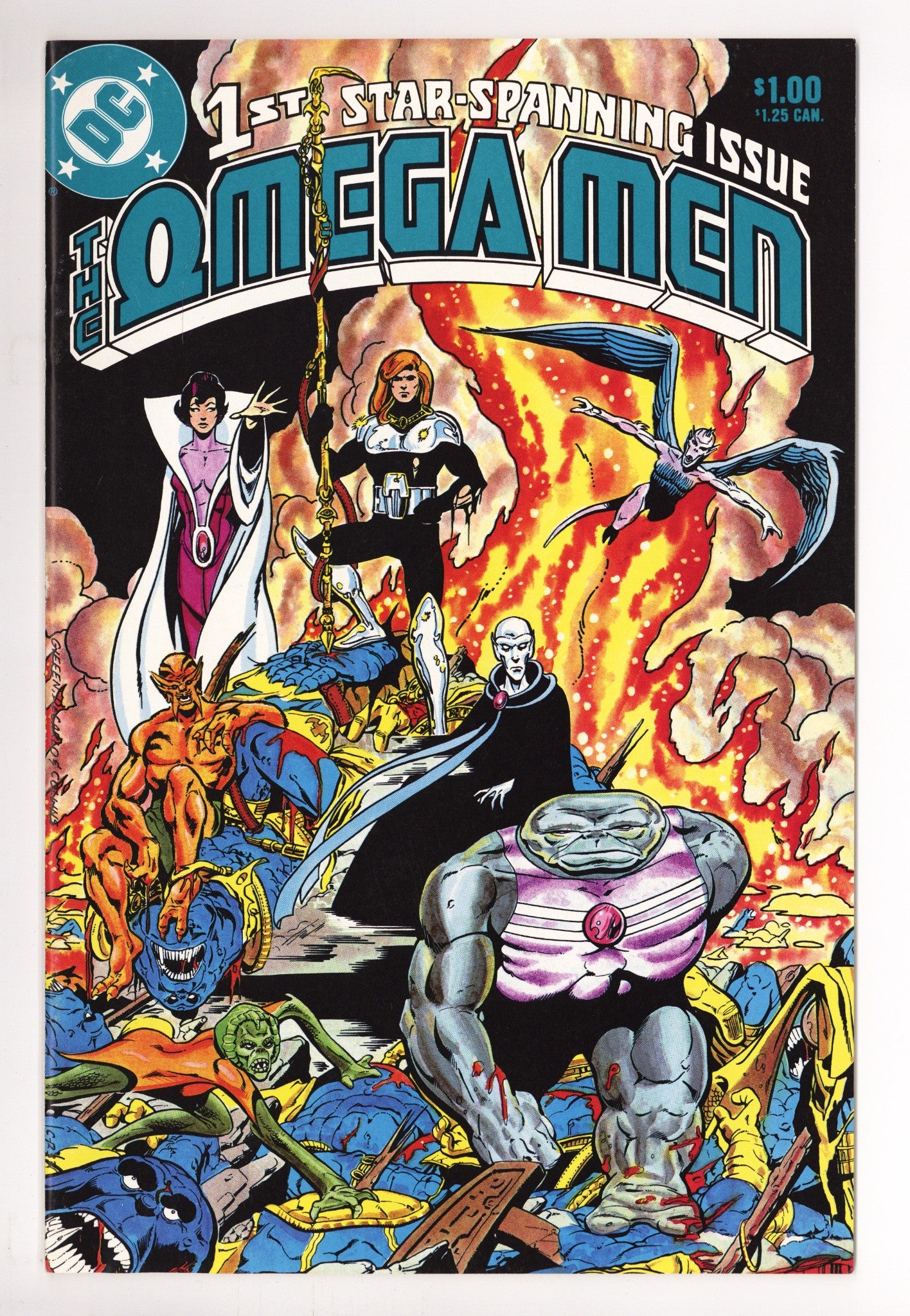 The Omega Men Vol 1 1 High Grade (1983) 