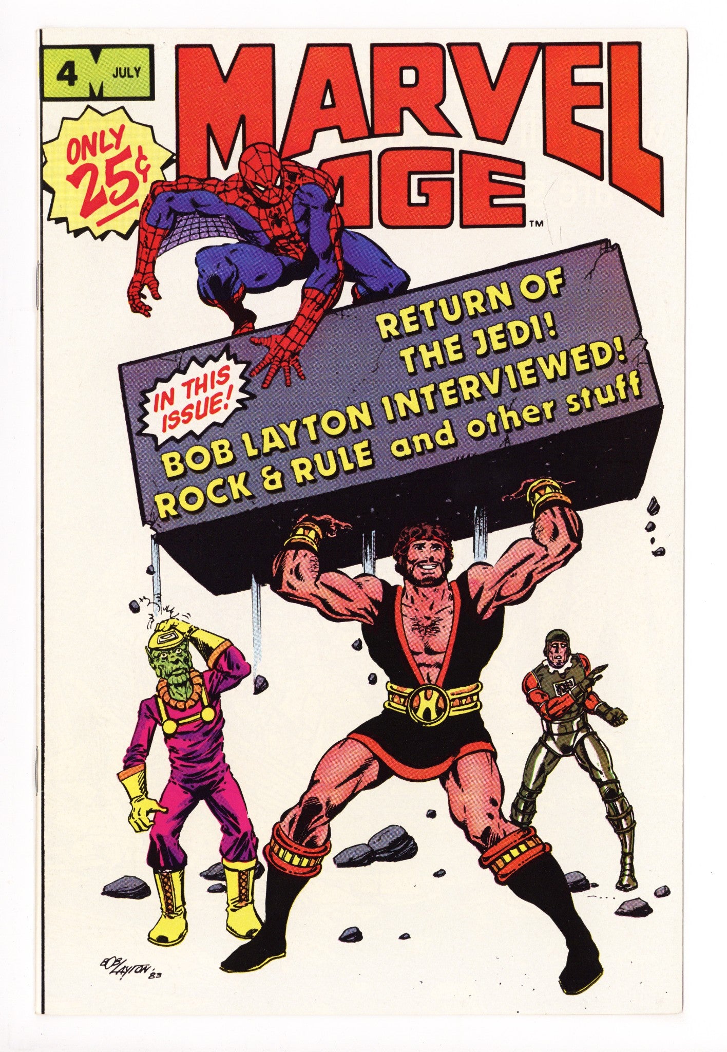 Marvel Age 4 High Grade (1983) 