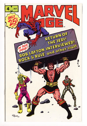 Marvel Age 4 High Grade (1983) 