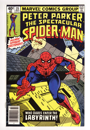 The Spectacular Spider-Man Vol 1 35 High Grade (1979) Newsstand