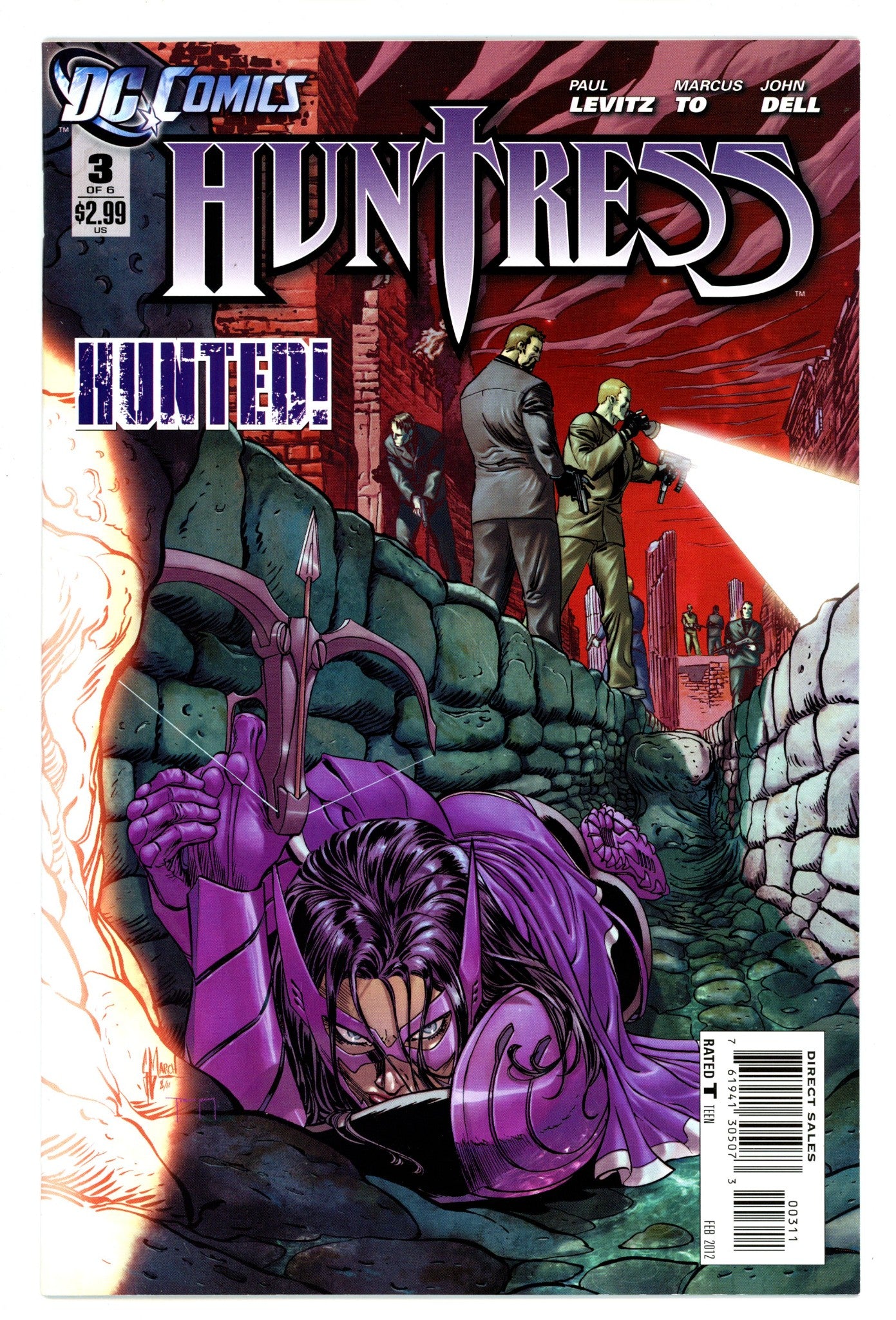 Huntress Vol 3 3 High Grade (2012) 