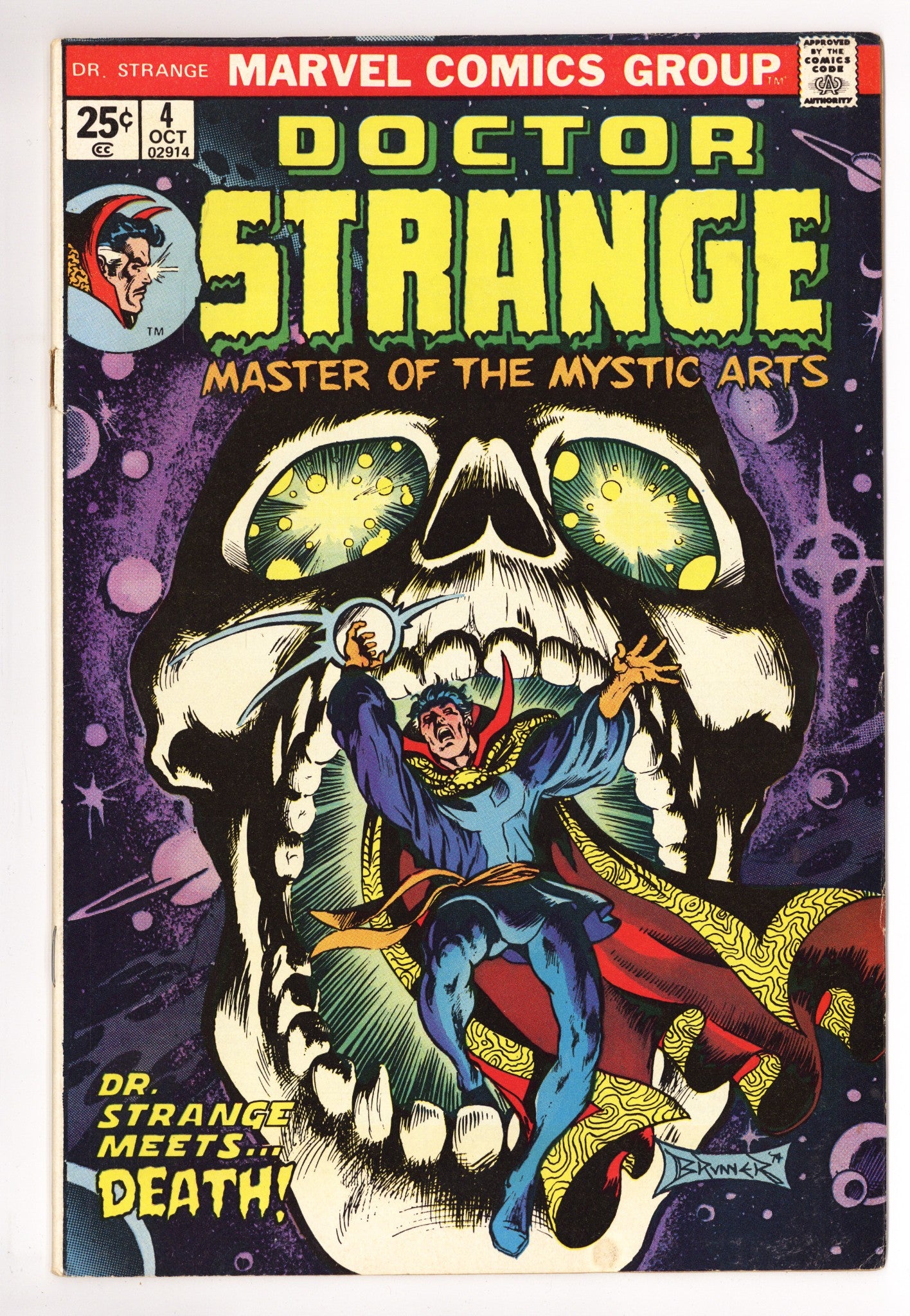Doctor Strange Vol 2 4 Low Grade (1974) 