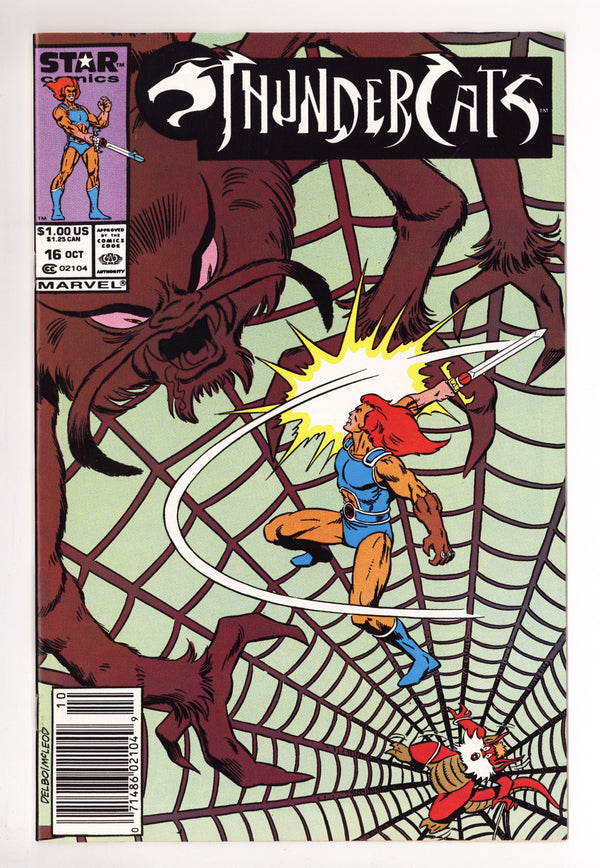 Thundercats 16 NM- (9.2) (1987) Newsstand