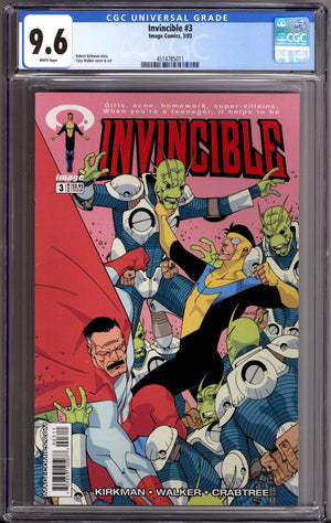 Invincible   3 CGC 9.6 (NM+)   (2003)