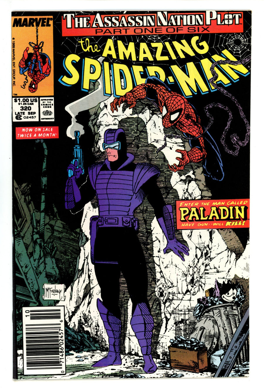 The Amazing Spider-Man Vol 1 320 VF/NM (9.0) (1989) Newsstand 