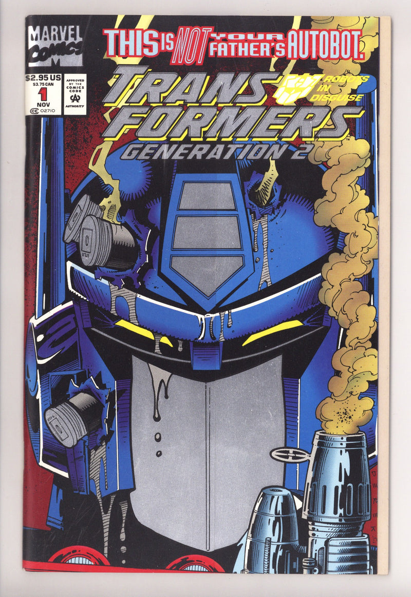 Transformers: Generation 2 1 VF+ (8.5) (1993) Newsstand 