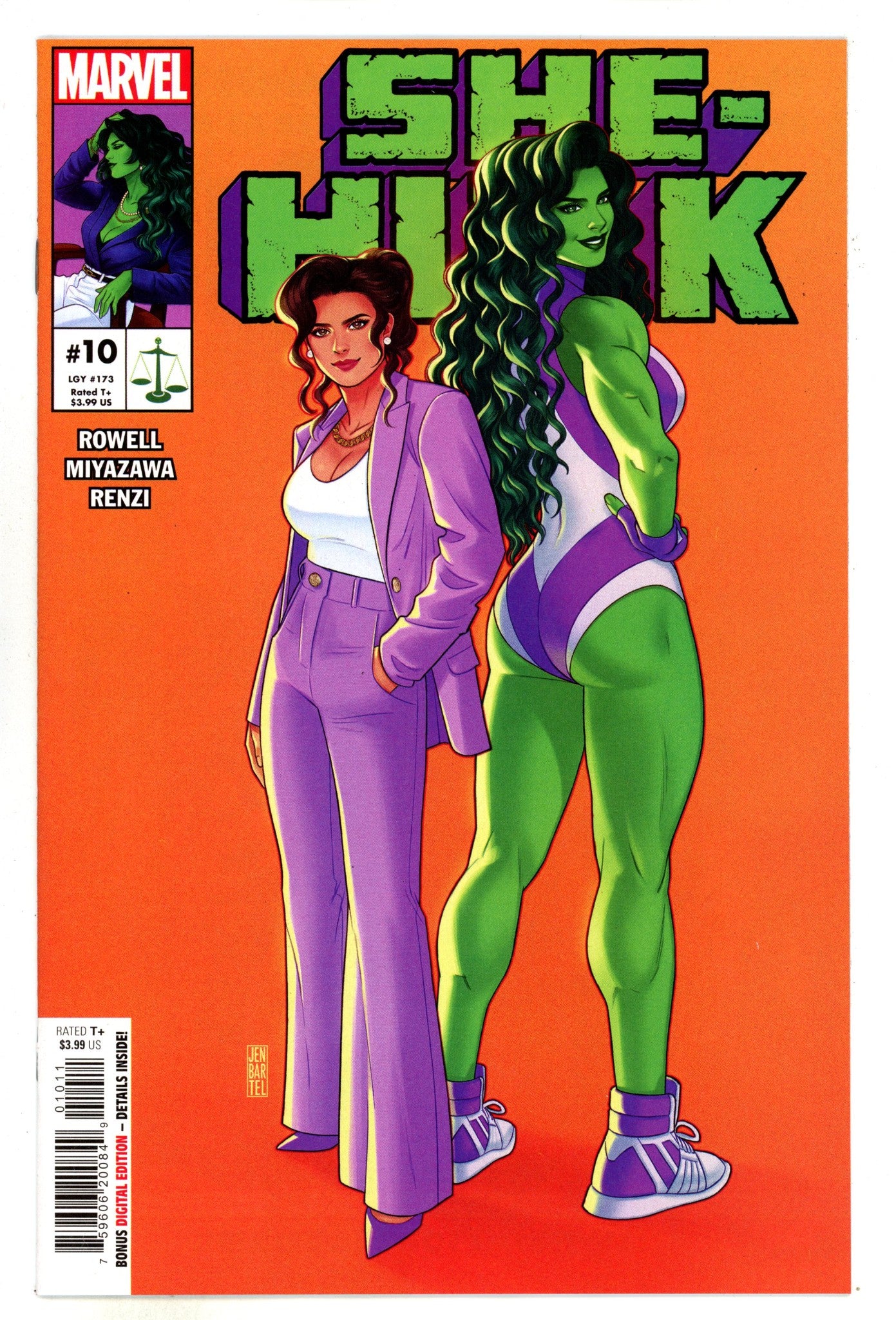 She-Hulk Vol 4 10 (173) High Grade (2023) 