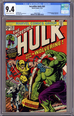 The Incredible Hulk Vol 1 181 CGC 9.4 (NM) (1974)  thumbnail
