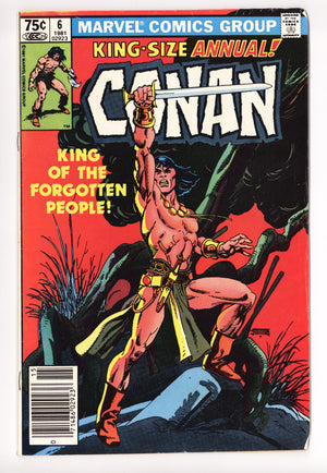 Conan Annual Vol 1 6 Low Grade (1981) Newsstand