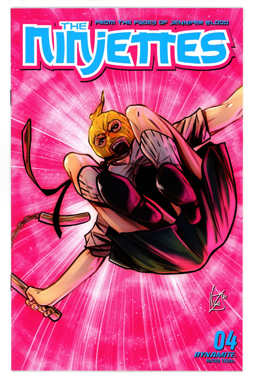 The Ninjettes Vol 2 4 High Grade (2022) Federici Variant 