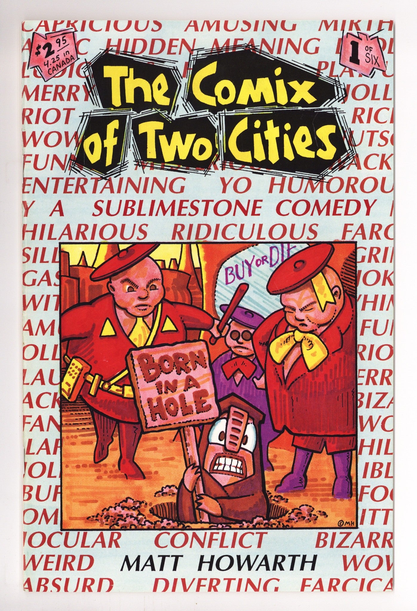 The Comix of Two Cities 1 VF- (7.5) (1996) 