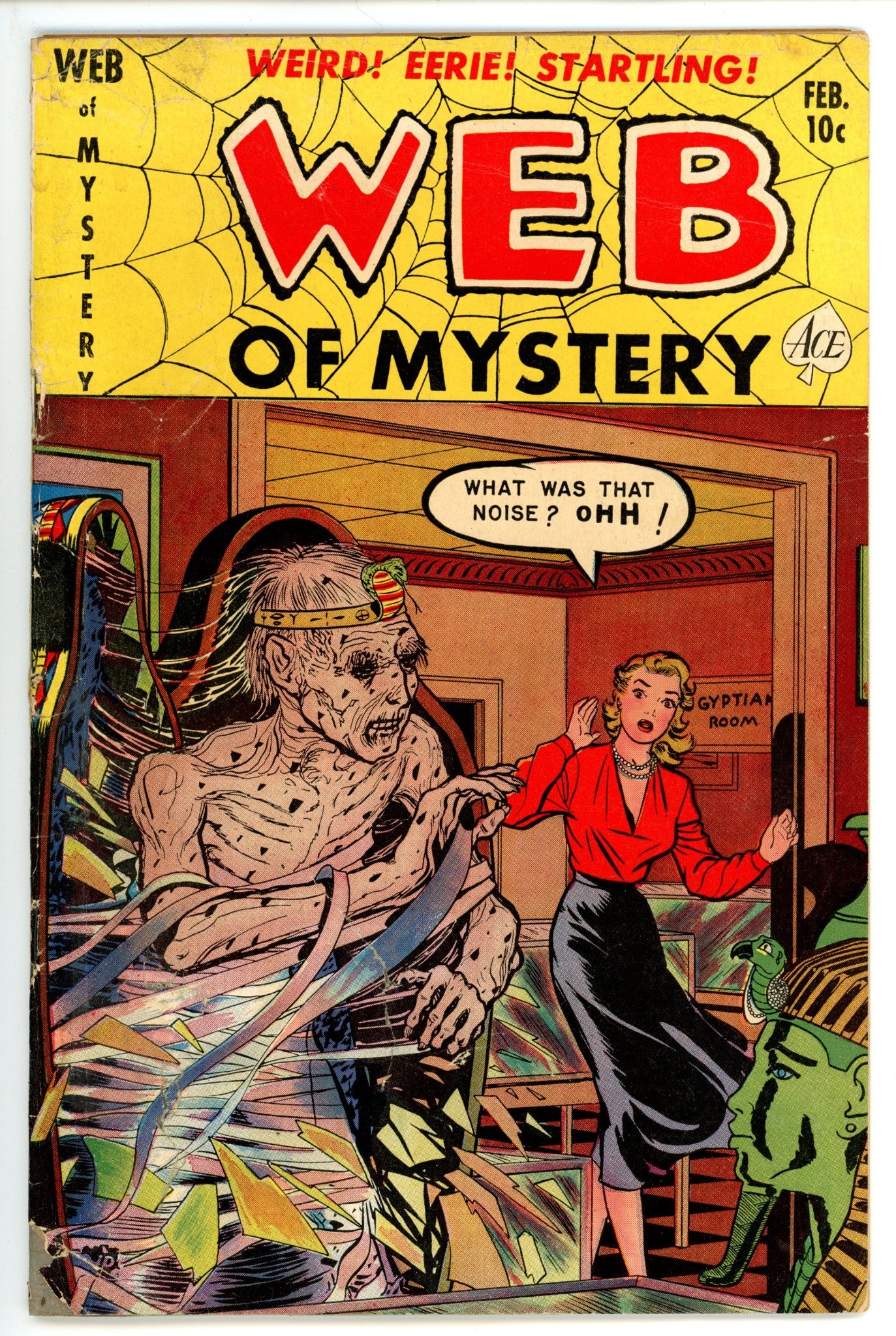 Web of Mystery 7 GD/VG (3.0) Restored (1952) 