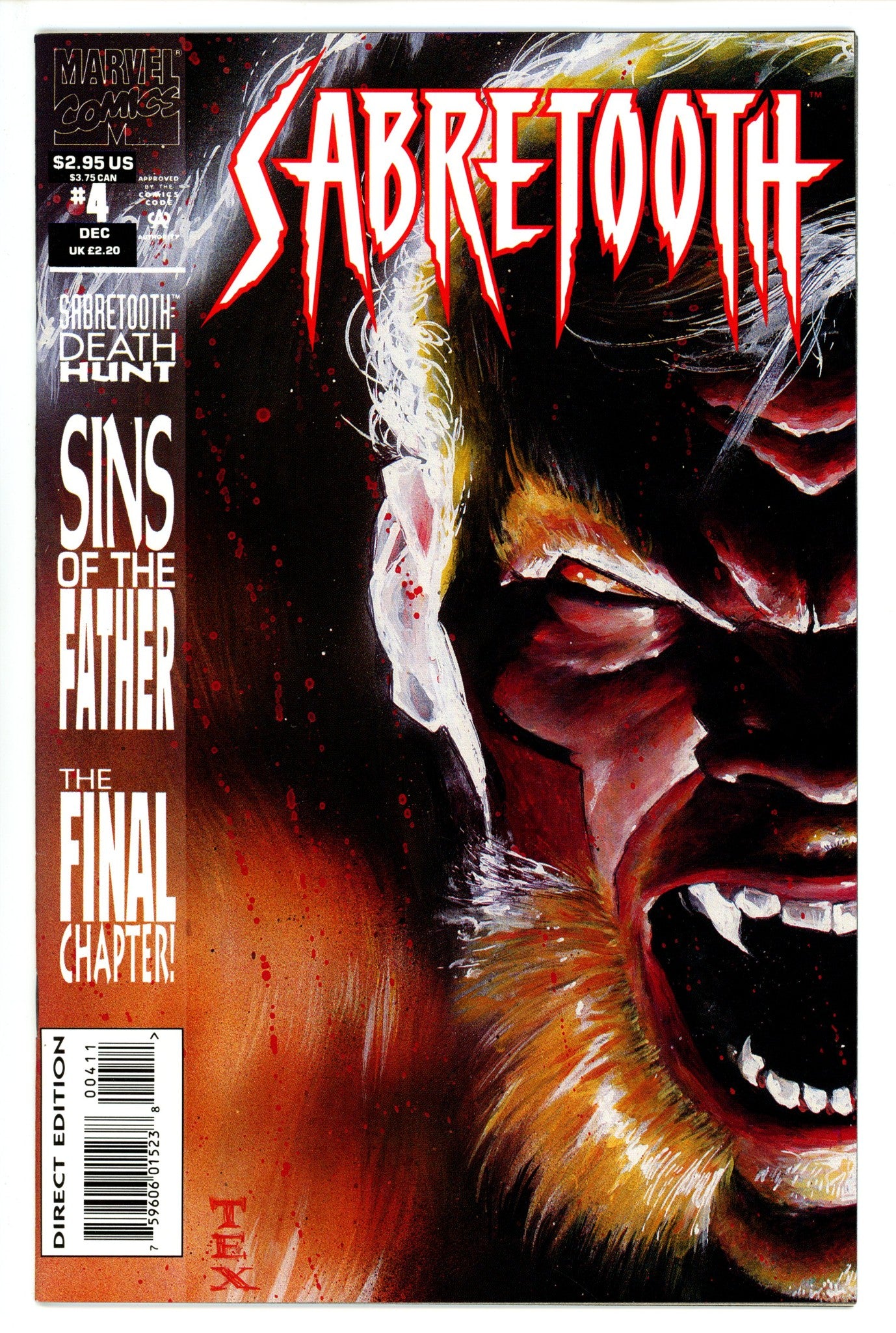 Sabretooth Vol 1 4 (1993)