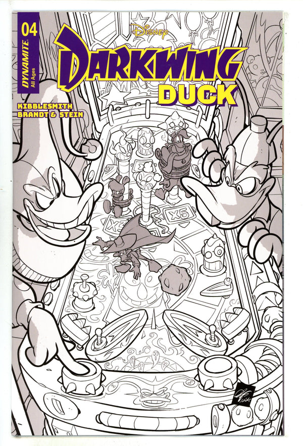 Darkwing Duck 4 Cangialosi B&W Incentive Variant (2025)