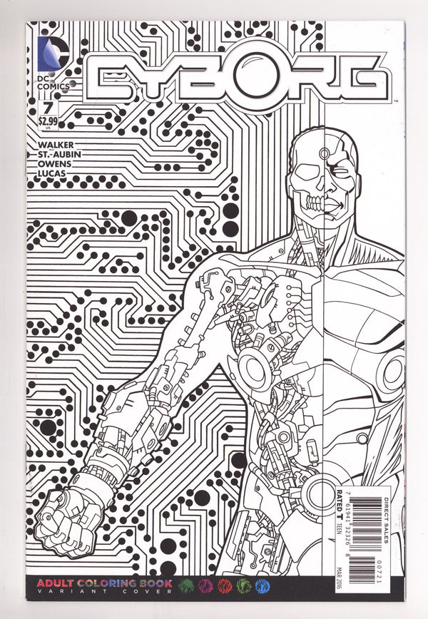 Cyborg Vol 1 7 High Grade (2016) Book Variant