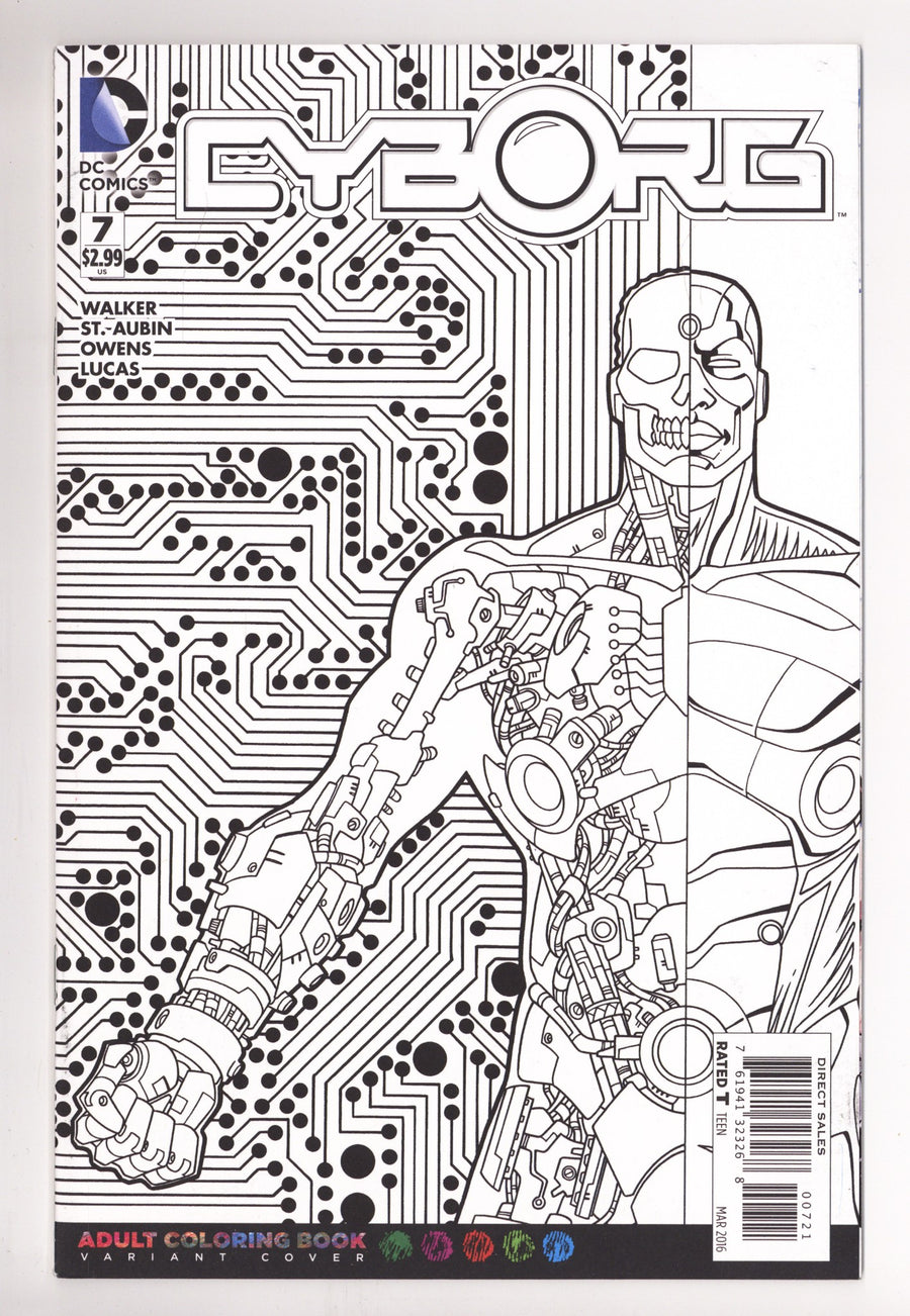 Cyborg Vol 1 7 High Grade (2016) Book Variant 