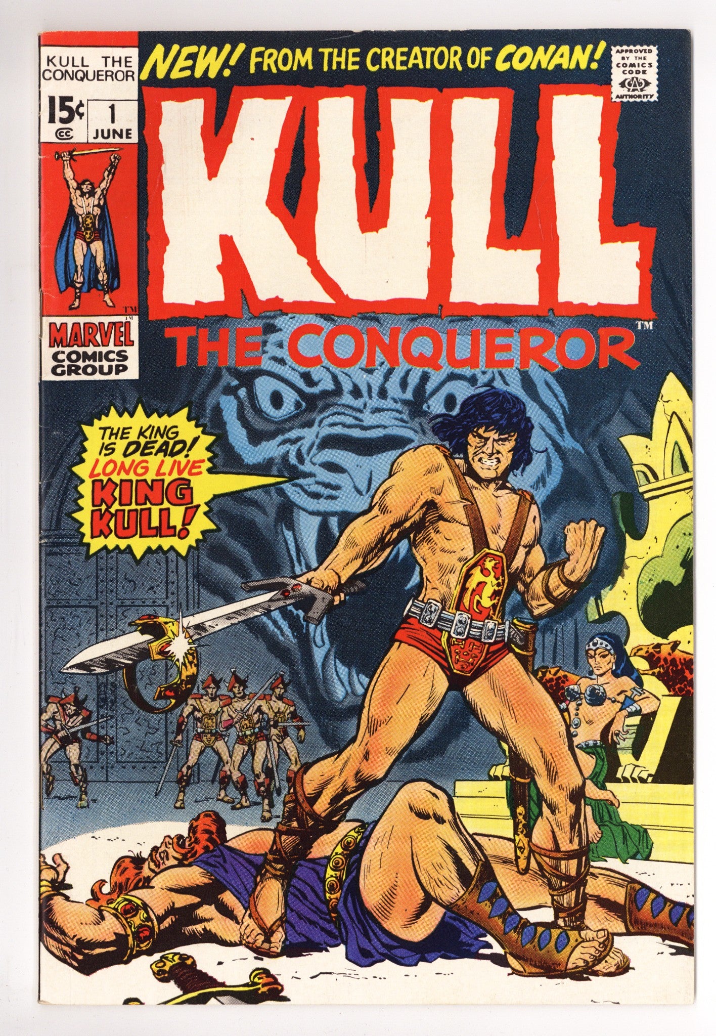 Kull, the Conqueror Vol 1 1 FN+ (6.5) (1971) 