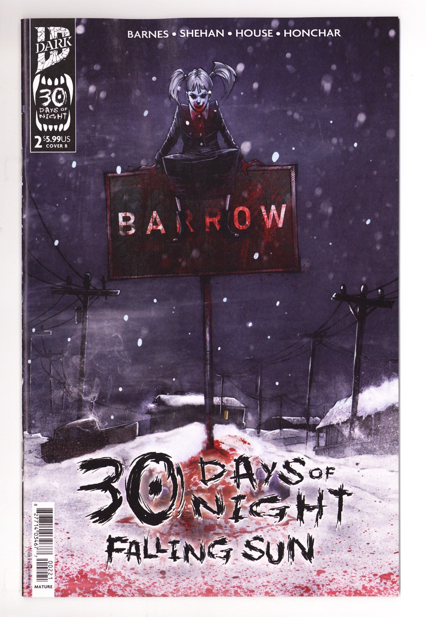 30 Days Of Night: Falling Sun 2 Worm Variant (2025)
