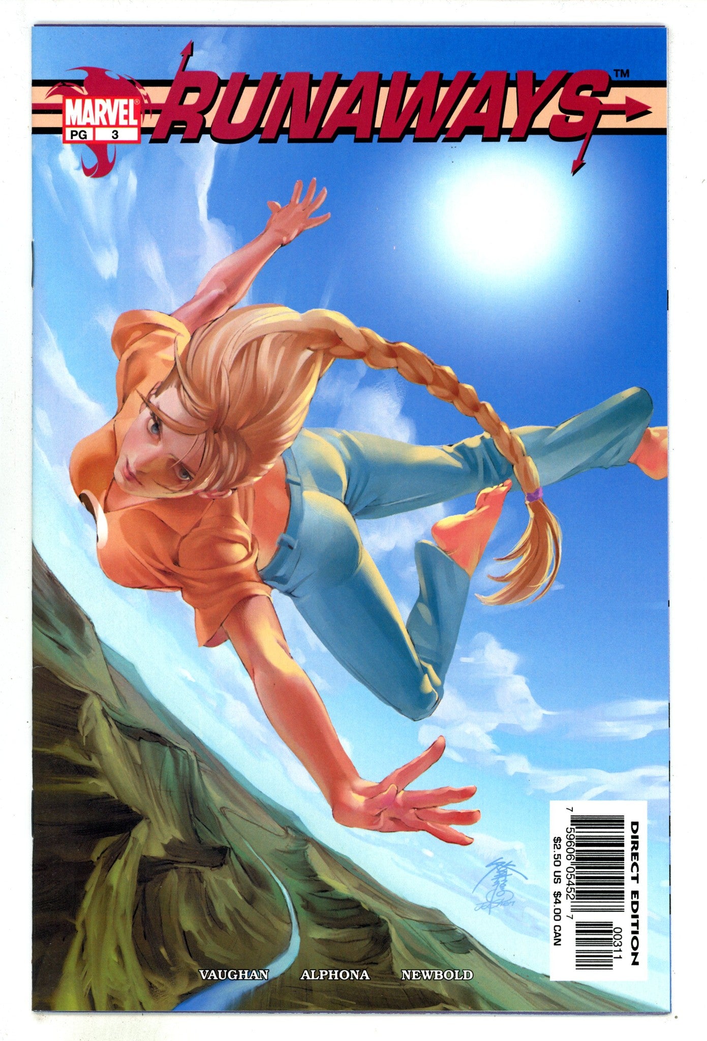 Runaways Vol 1 3 High Grade (2003) 