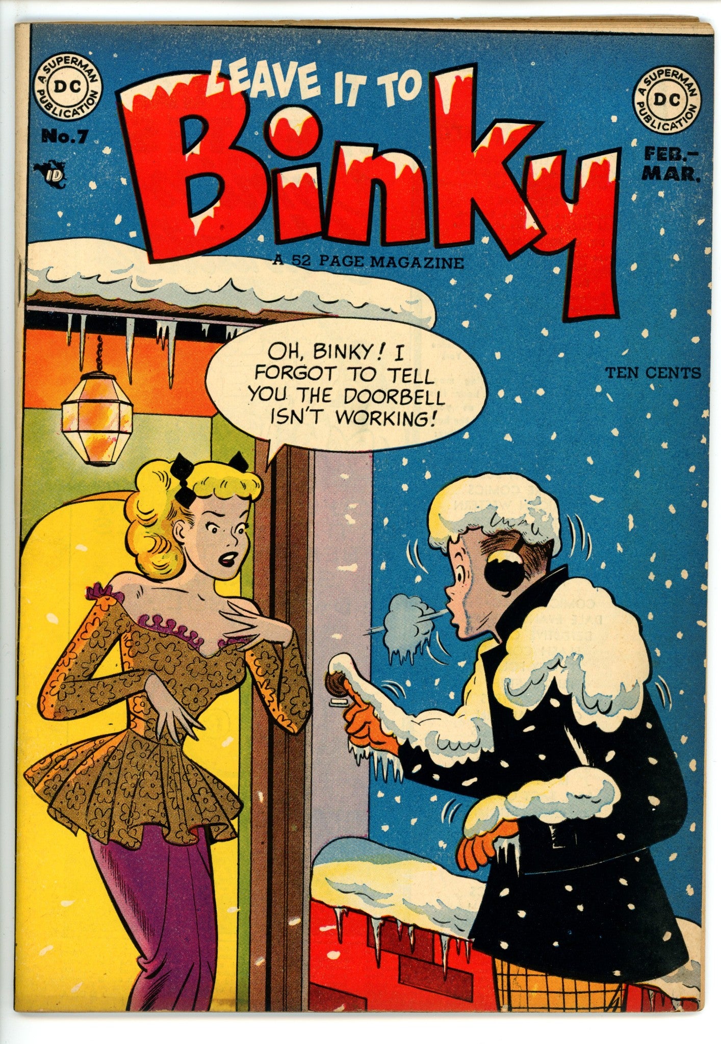 Leave It to Binky 7 FN/VF (1949)