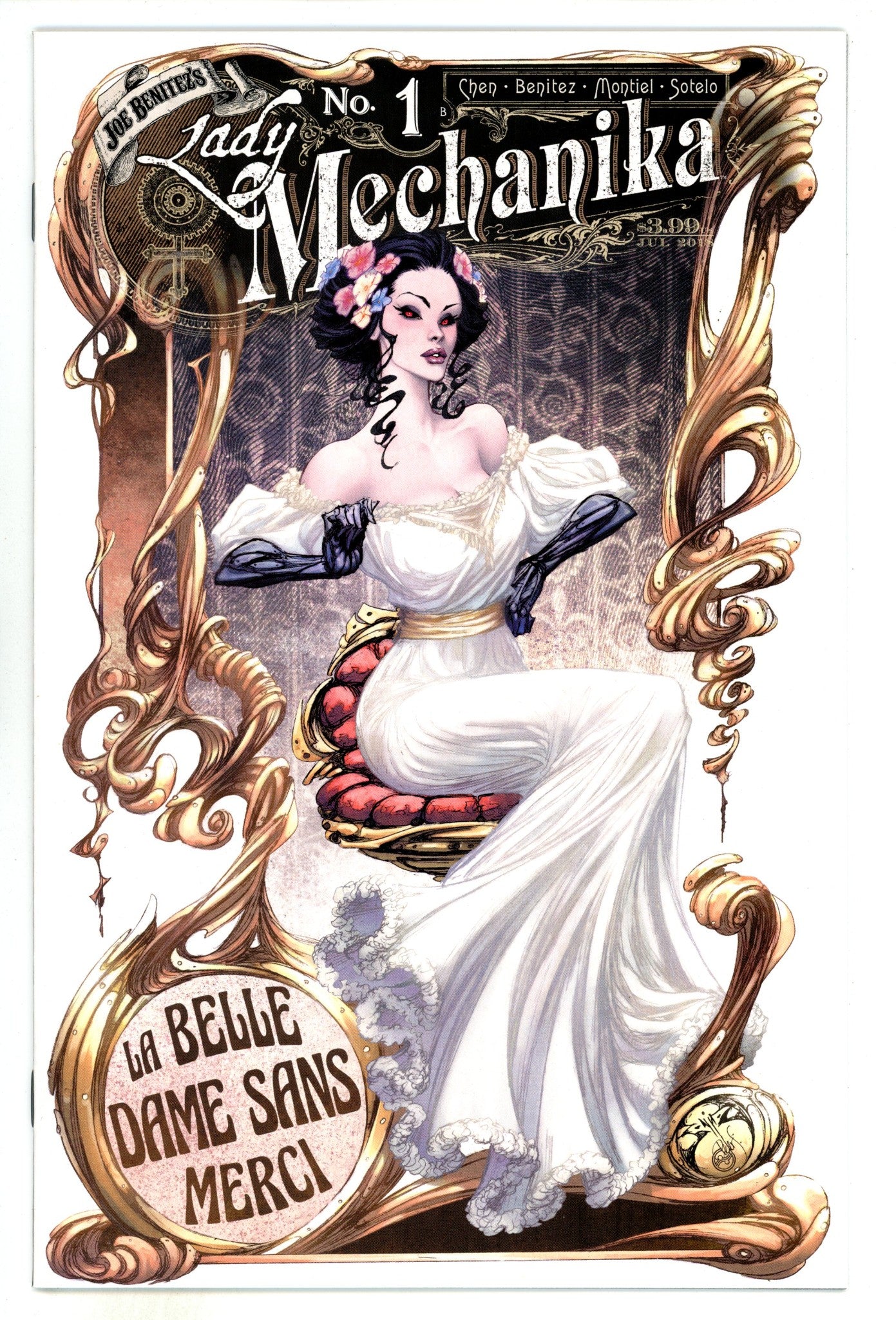 Lady Mechanika: La Belle Dame Sans Merci 1 High Grade (2018) Benitez Variant 