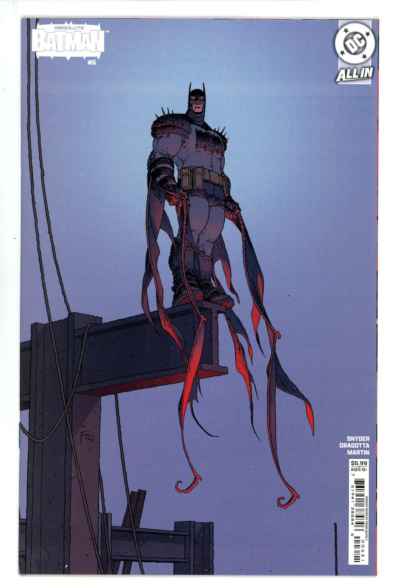 Absolute Batman 6 Quitely Variant (2025)