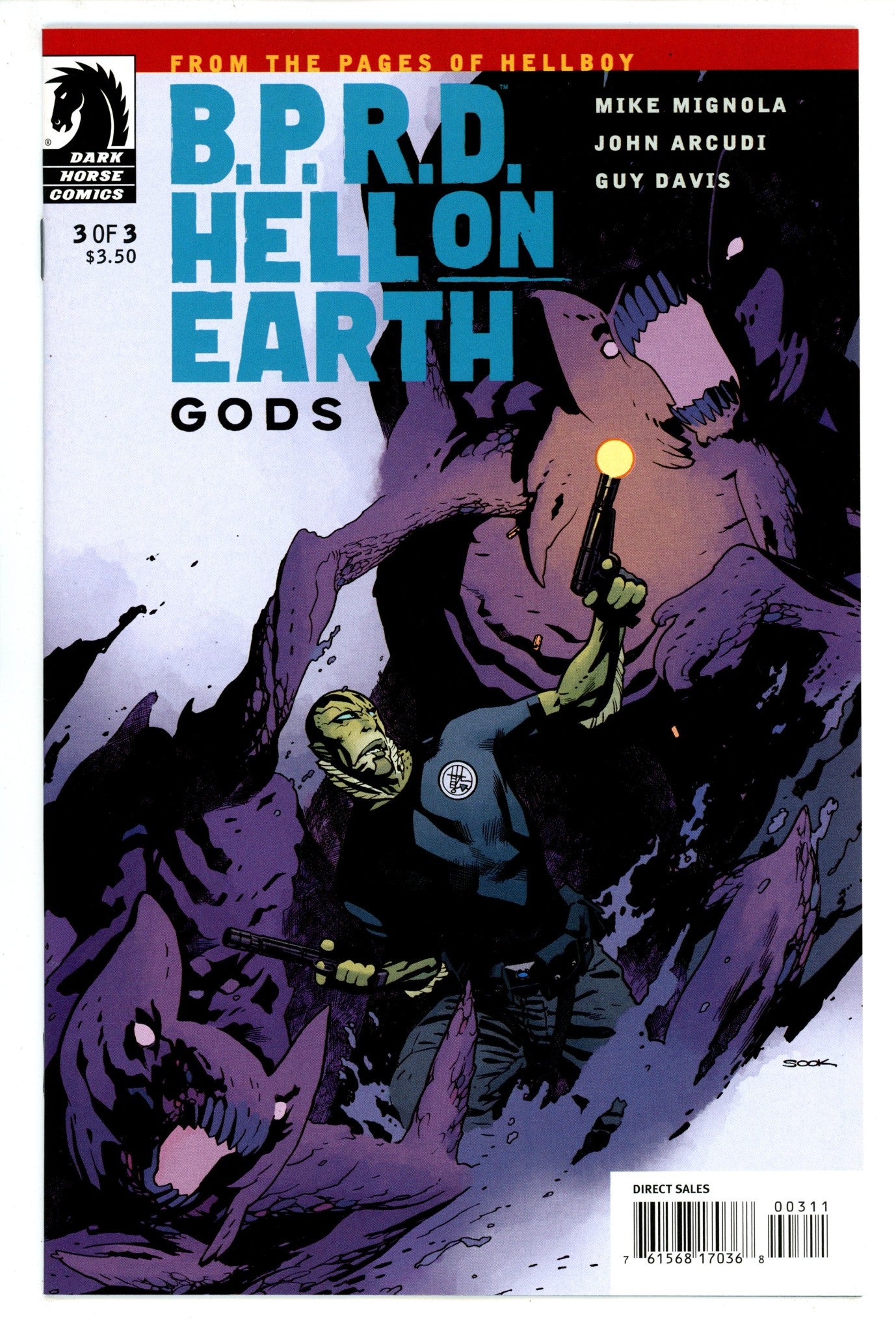 B.P.R.D. Hell on Earth: Gods 3 High Grade (2011) 