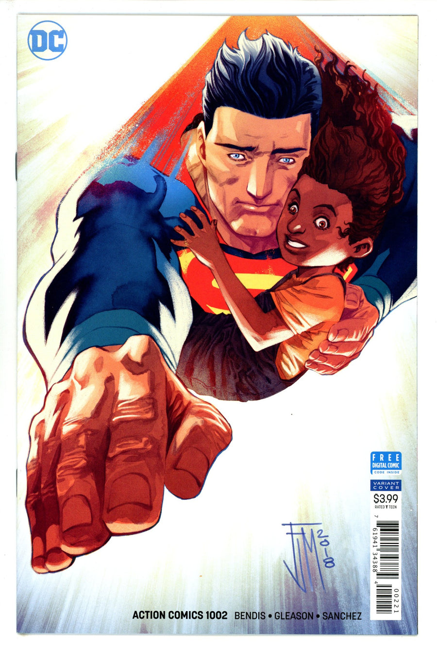 Action Comics Vol 3 1002 Manapul Variant (2018)