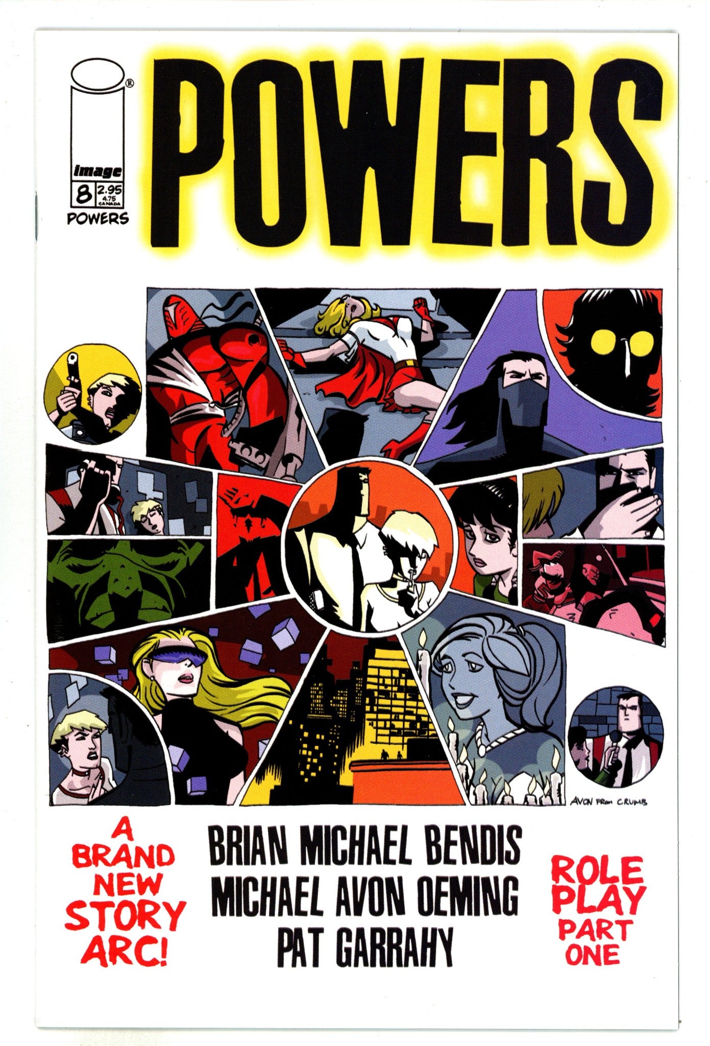 Powers Vol 1 8 High Grade (2000) 
