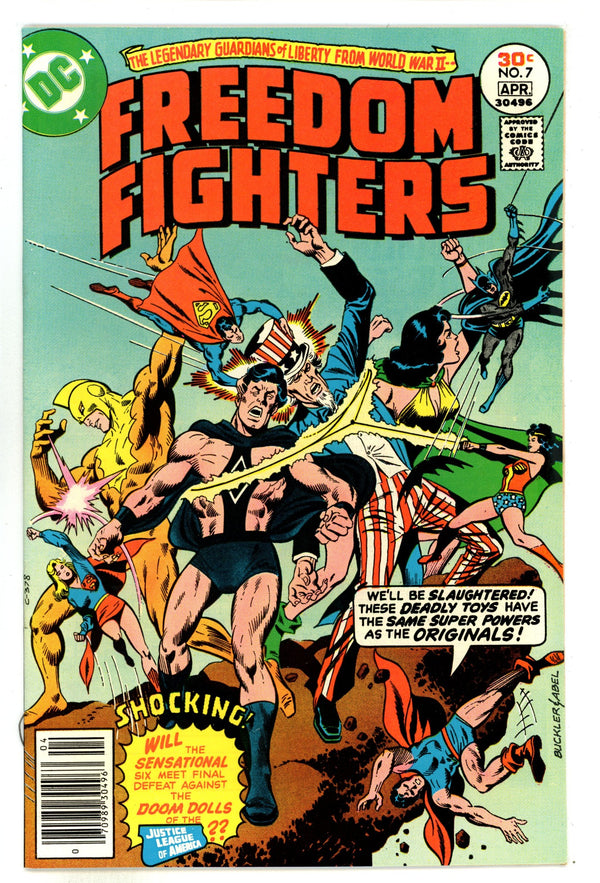 Freedom Fighters Vol 1 7 VF (8.0) (1977)