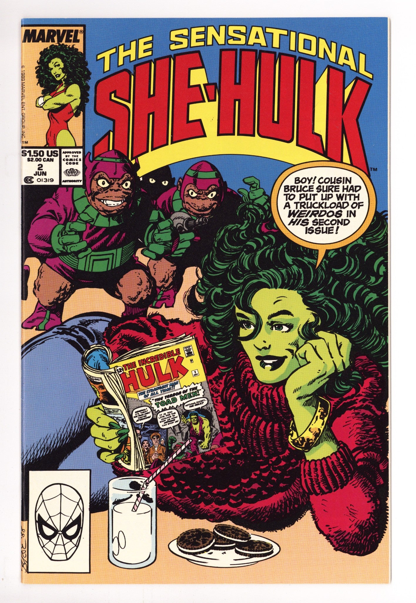 The Sensational She-Hulk 2 High Grade (1989) 