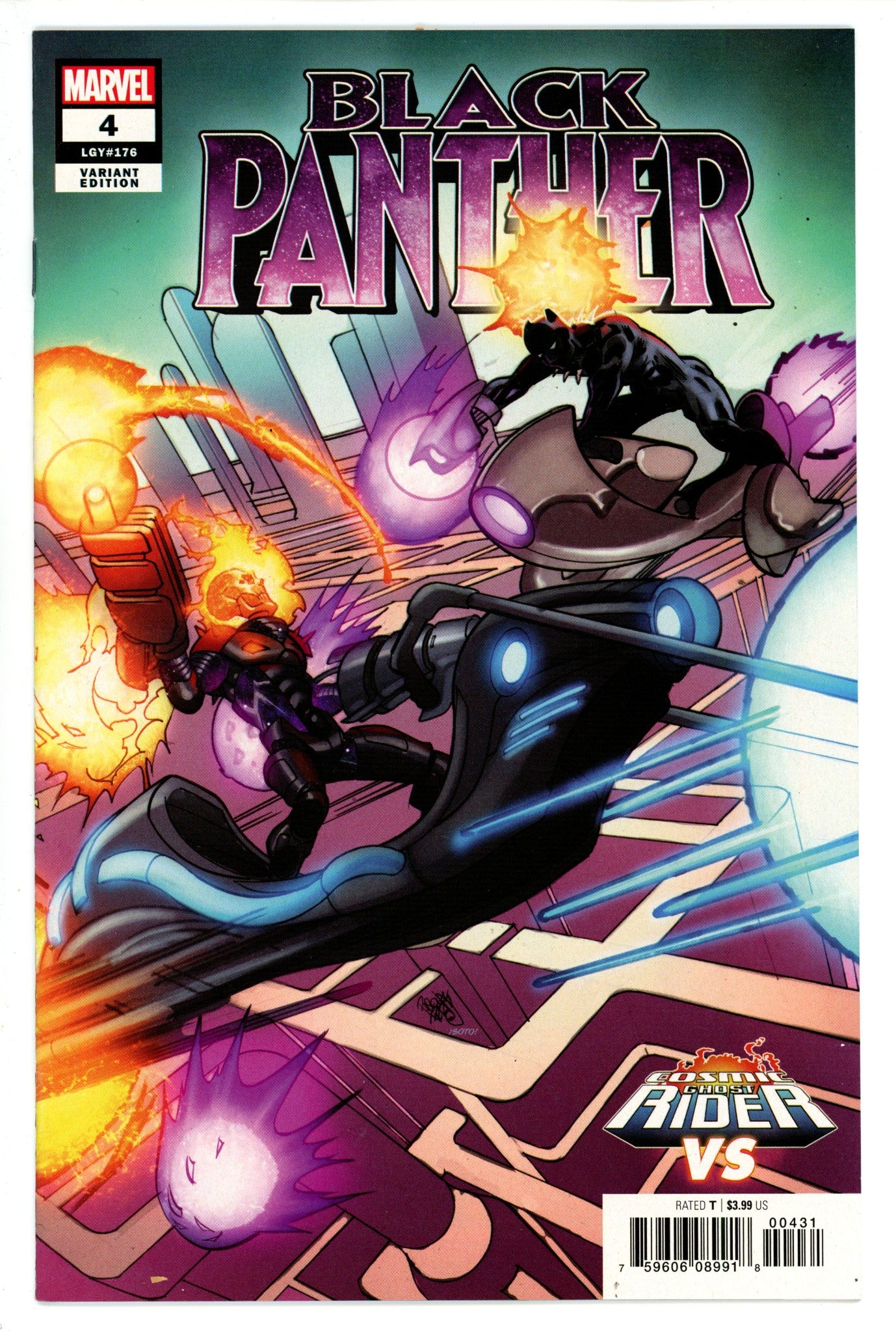 Black Panther Vol 7 4 (176) High Grade (2018) Ferry Variant 