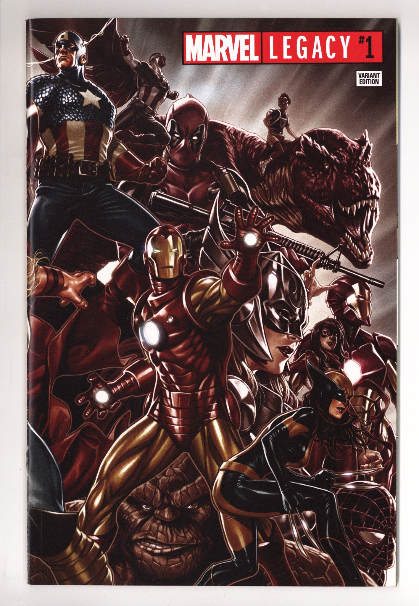 Marvel Legacy 1 High Grade (2017) Brooks Variant 