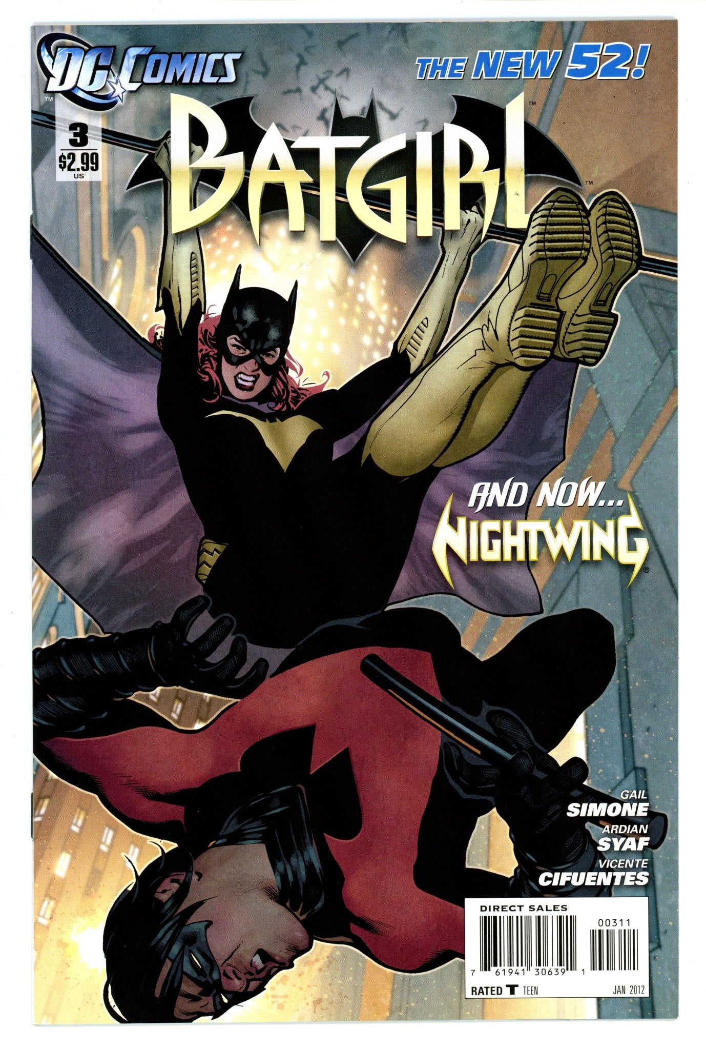 Batgirl Vol 4 3 High Grade (2012) 