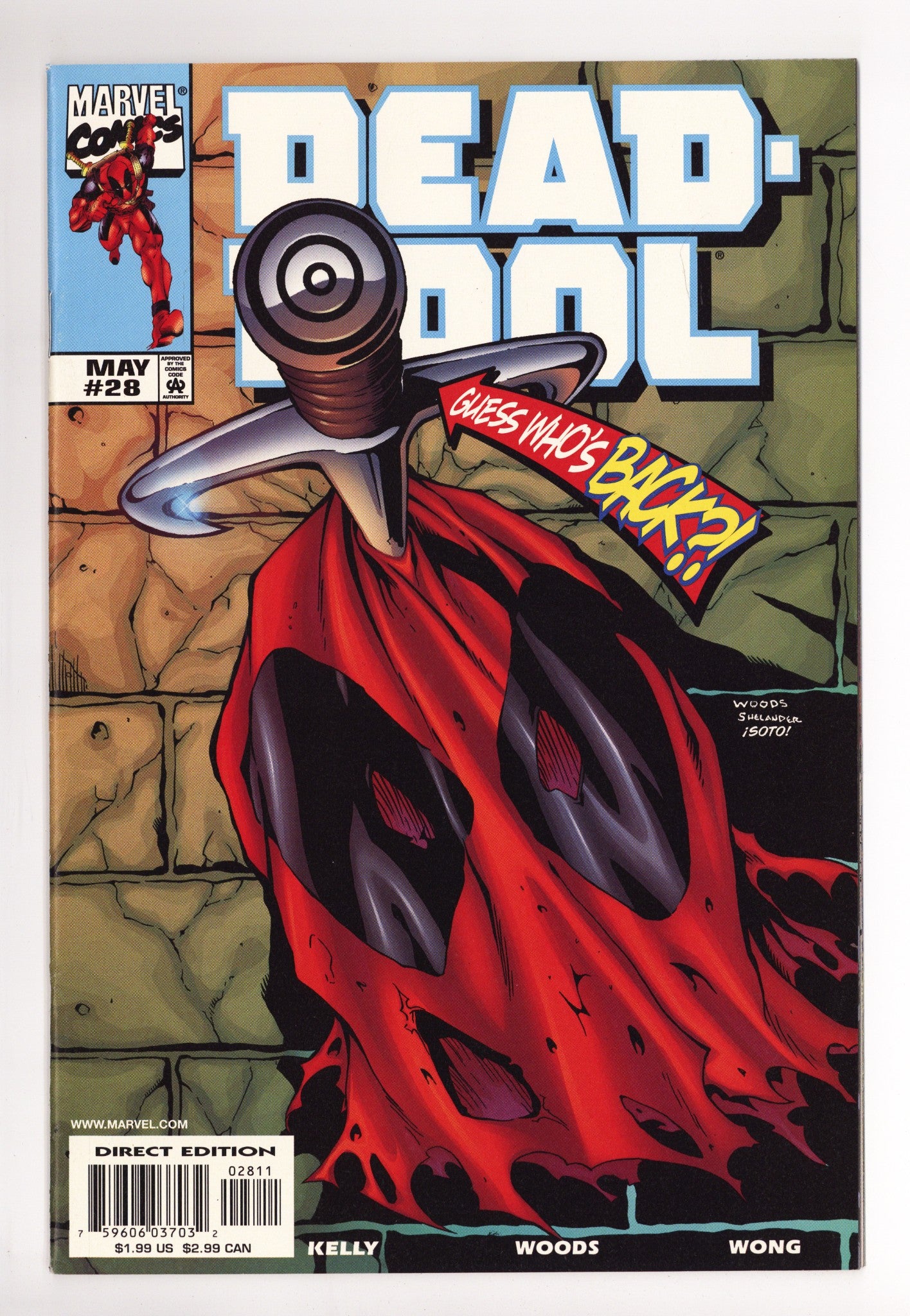 Deadpool Vol 2 28 High Grade (1999) 