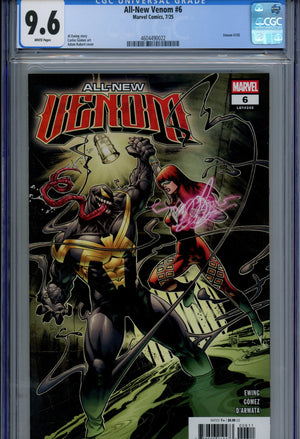 All-New Venom 6 CGC 9.6 (NM+) (2025)