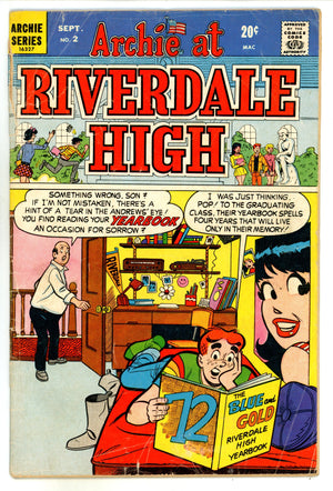 Archie at Riverdale High 6 Low Grade (1973) 